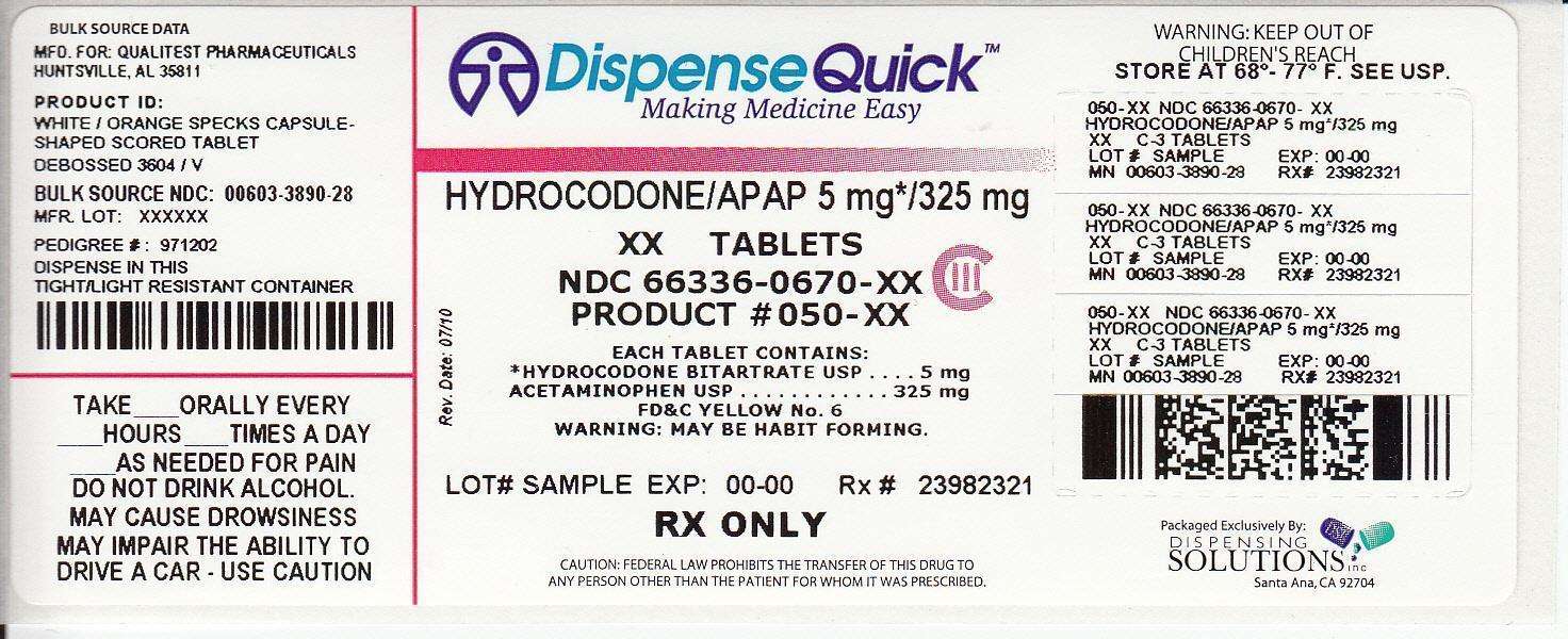 Hydrocodone Bitartrate And Acetaminophen